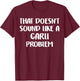 Carli Personalized Cute Flower Girls Carli Name T-Shirt - T-Shirt | Maroon