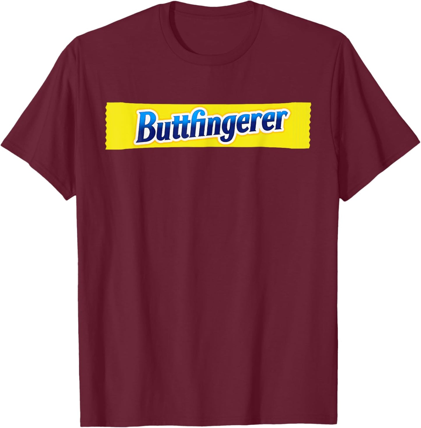 Buttfingerer Hilarious Meme Retro Vintage T-Shirt - T-Shirt | Maroon