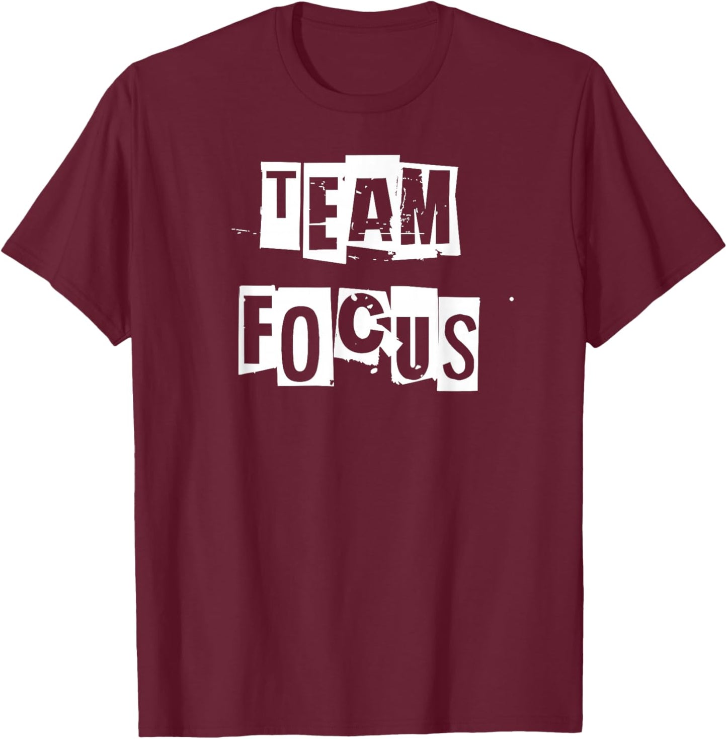 Team Focus T-Shirt - T-Shirt | Maroon