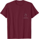 Aurora Official Heart T-Shirt - T-Shirt | Maroon