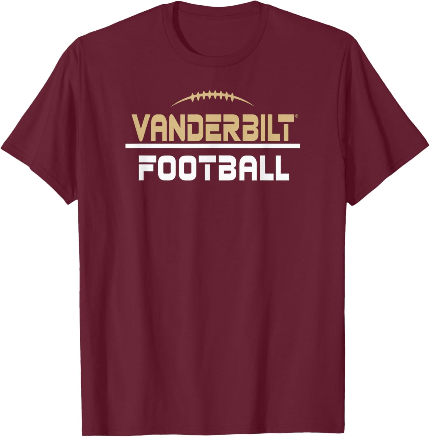 Vanderbilt Commodores Football Scramble Officially Licensed T-Shirt - T-Shirt | Maroon
