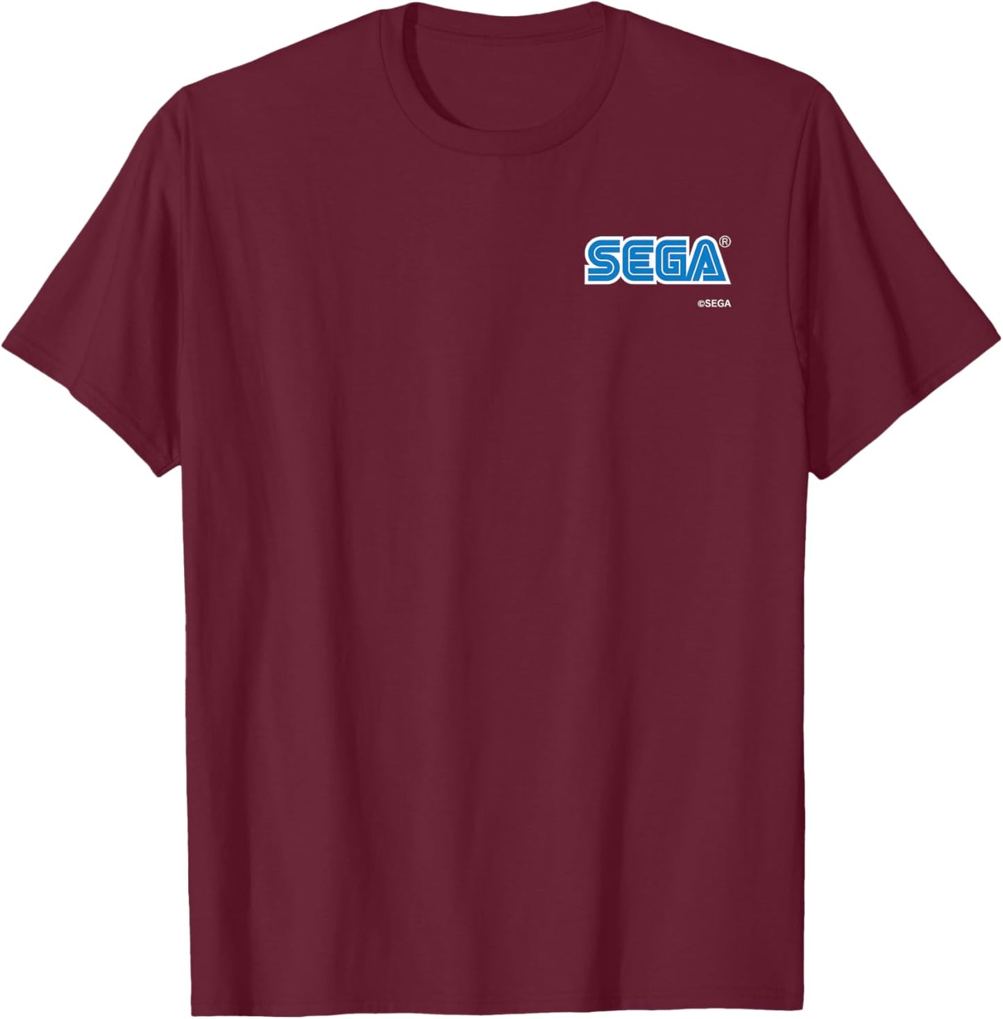 Sega logo design T-Shirt - T-Shirt | Maroon