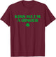 Kiss Me I'm A Ginger Redhead Funny St Patricks Day Irish T-Shirt - T-Shirt | Maroon