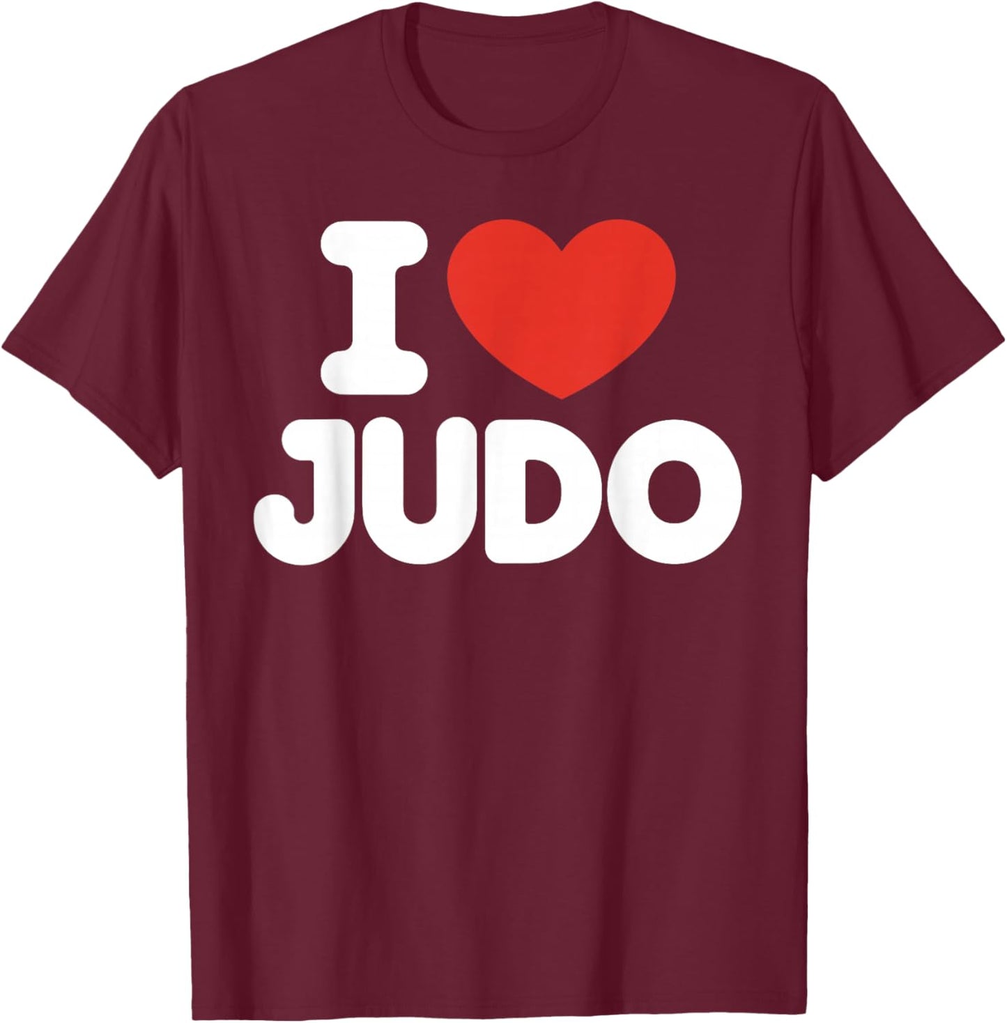 Cute Judo Art Women Kids Judo Gi Gear Martial Arts T-Shirt - T-Shirt | Maroon