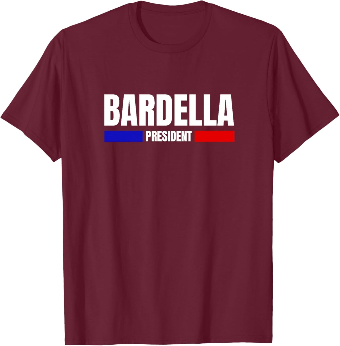 Bardella président Jordan Bardella élections 2027 France Haut de Gamme T-Shirt - T-Shirt | Maroon