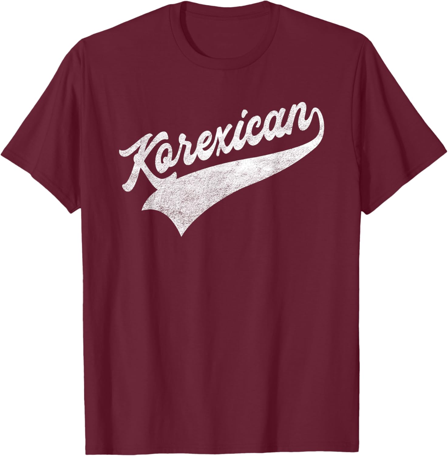 Korean Mexican Mix Heritage South Korea Mexico T-Shirt - T-Shirt | Maroon