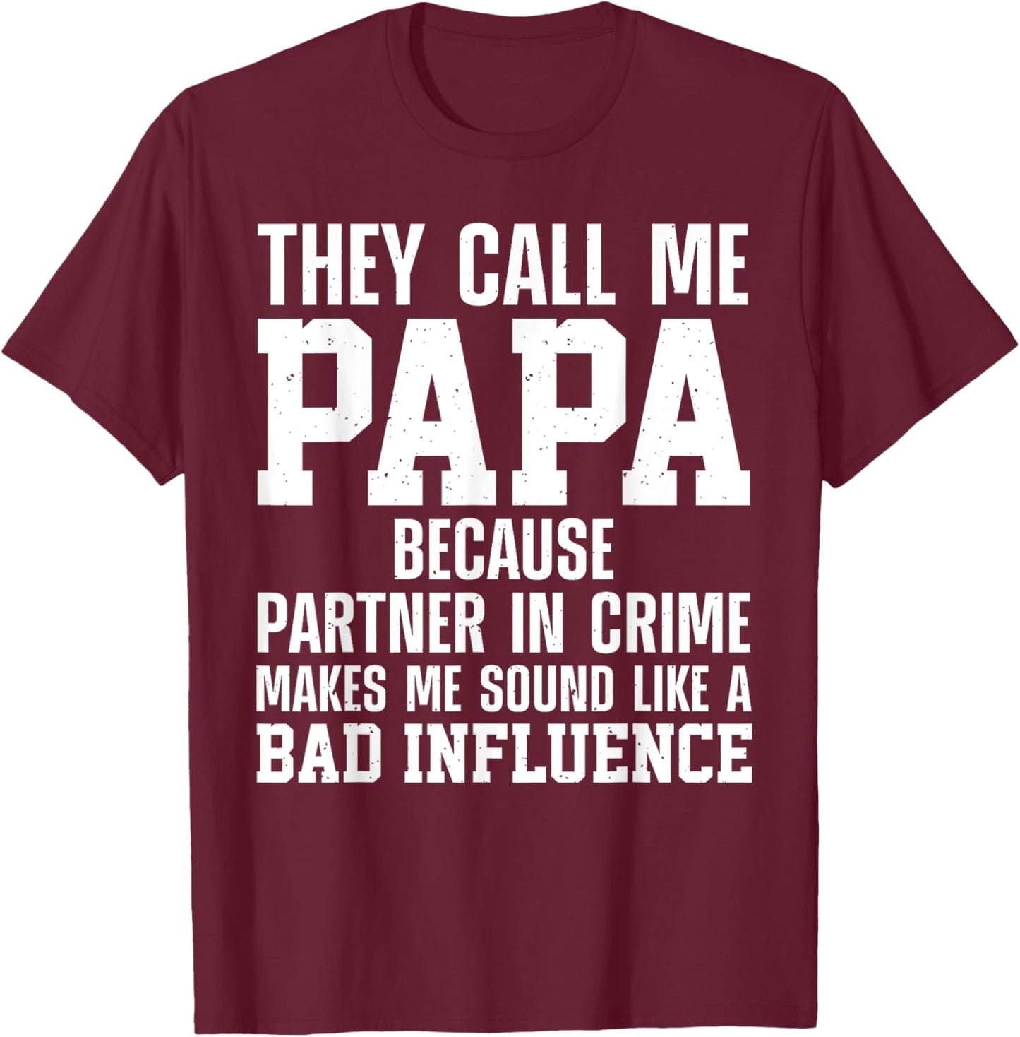 Best Papa Art For Grandpa From Grandkids Father's Day Papa T-Shirt - T-Shirt | Maroon