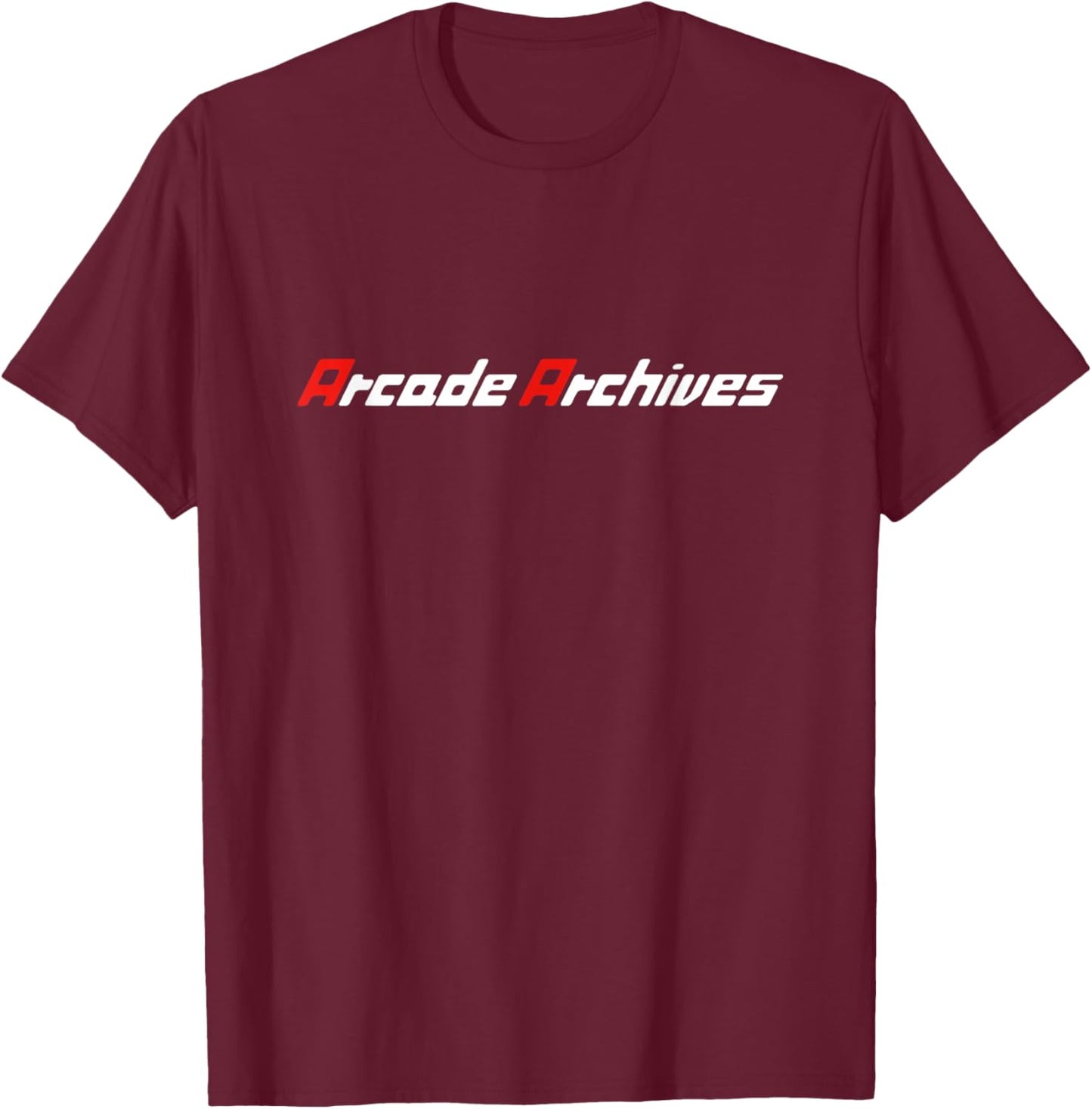 Arcade Archives 04 T-Shirt - T-Shirt | Maroon
