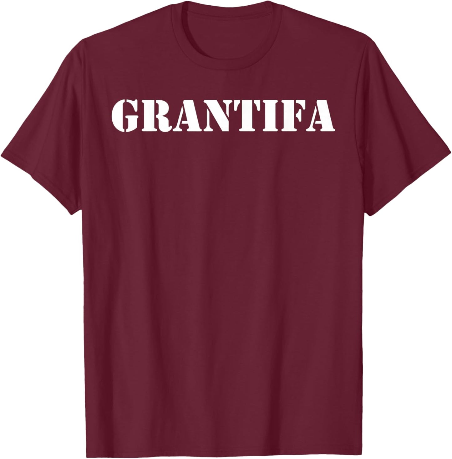 Grantifa Grandmas Against Fascism T-Shirt - T-Shirt | Maroon