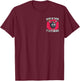 Hang in There It Gets Worse Minimalist T-Shirt - T-Shirt | Maroon