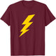 Lighting Bolt T-Shirt - T-Shirt | Maroon