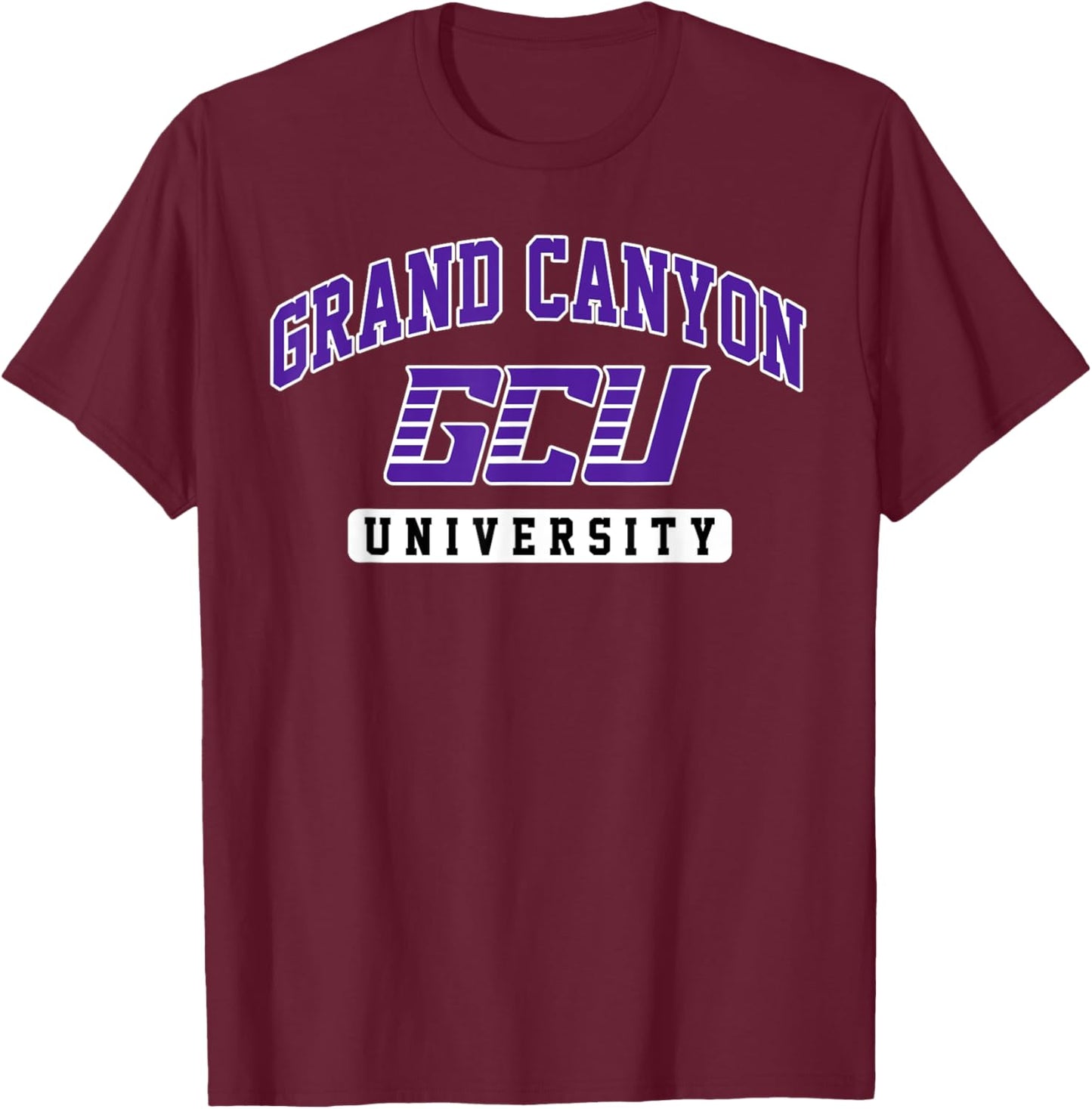 Grand Canyon University Arch Vintage Athletics Men Women T-Shirt - T-Shirt | Maroon