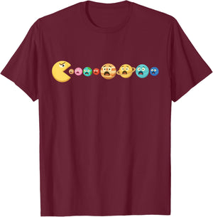 Hungry Sun Planets in Panic Funny Space Drama Video Games T-Shirt - T-Shirt | Maroon