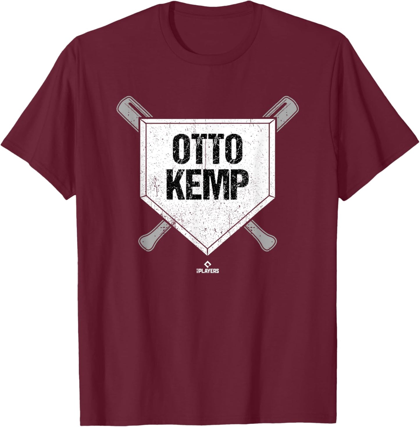 Homeplate Gameday Otto Kemp Prospect Baseball Fan Gear T-Shirt - T-Shirt | Maroon