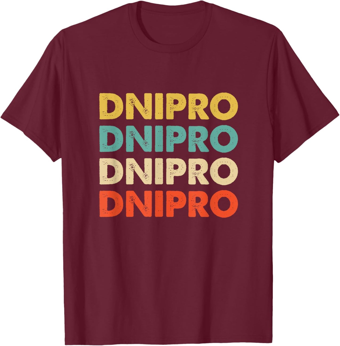 Dnipro Ukraine T-Shirt - T-Shirt | Maroon