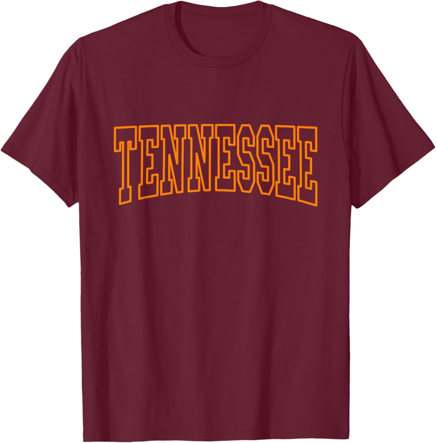 TENNESSEE - Throwback Design - Classic T-Shirt - T-Shirt | Maroon