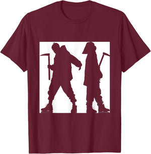 Mobb Deep Juvenile Hell B&W By George DuBose T-Shirt - T-Shirt | Maroon