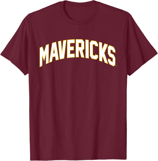 Colorado Mesa University Mavericks CMU T-Shirt - T-Shirt | Maroon