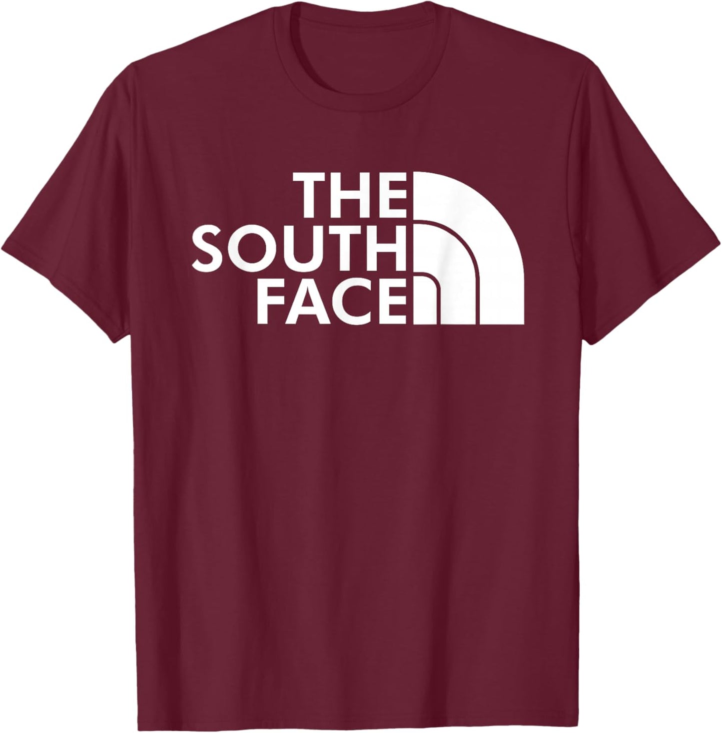 Lustige Parodie - The South Face Cooles Design für smarte Leute T-Shirt - T-Shirt | Maroon