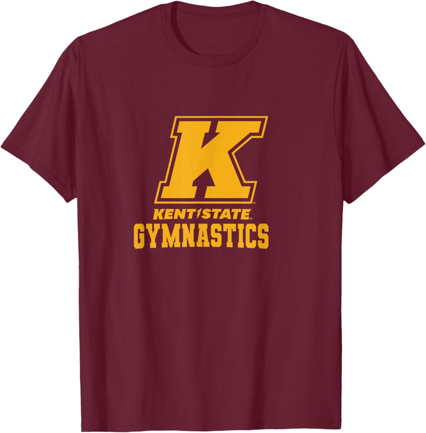 Kent State University Gymnastics Apparel Sports Fan T-Shirt - T-Shirt | Maroon