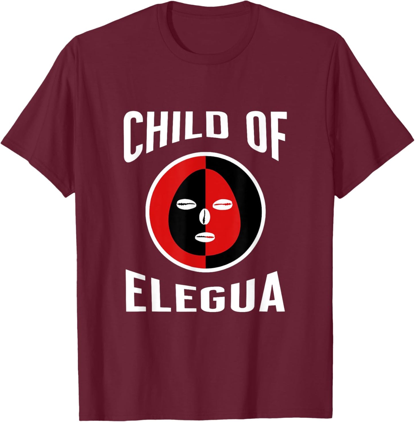 Elegua yoruba religion nigeria child men women T-Shirt - T-Shirt | Maroon