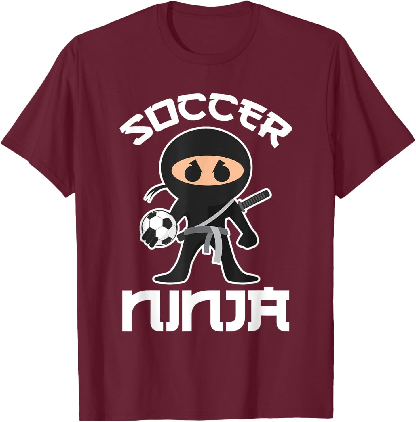 Cool Soccer Art Boys Kid Soccer Lovers Soccer Player T-Shirt - T-Shirt | Maroon