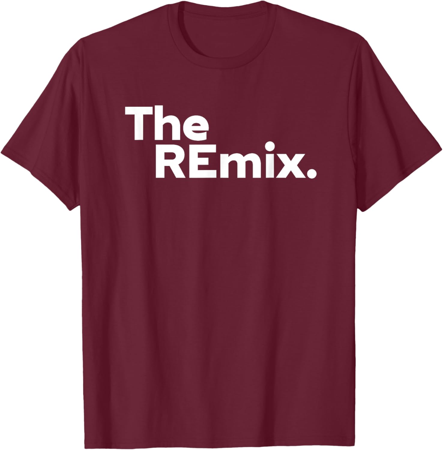 The Remix T-Shirt - T-Shirt | Maroon