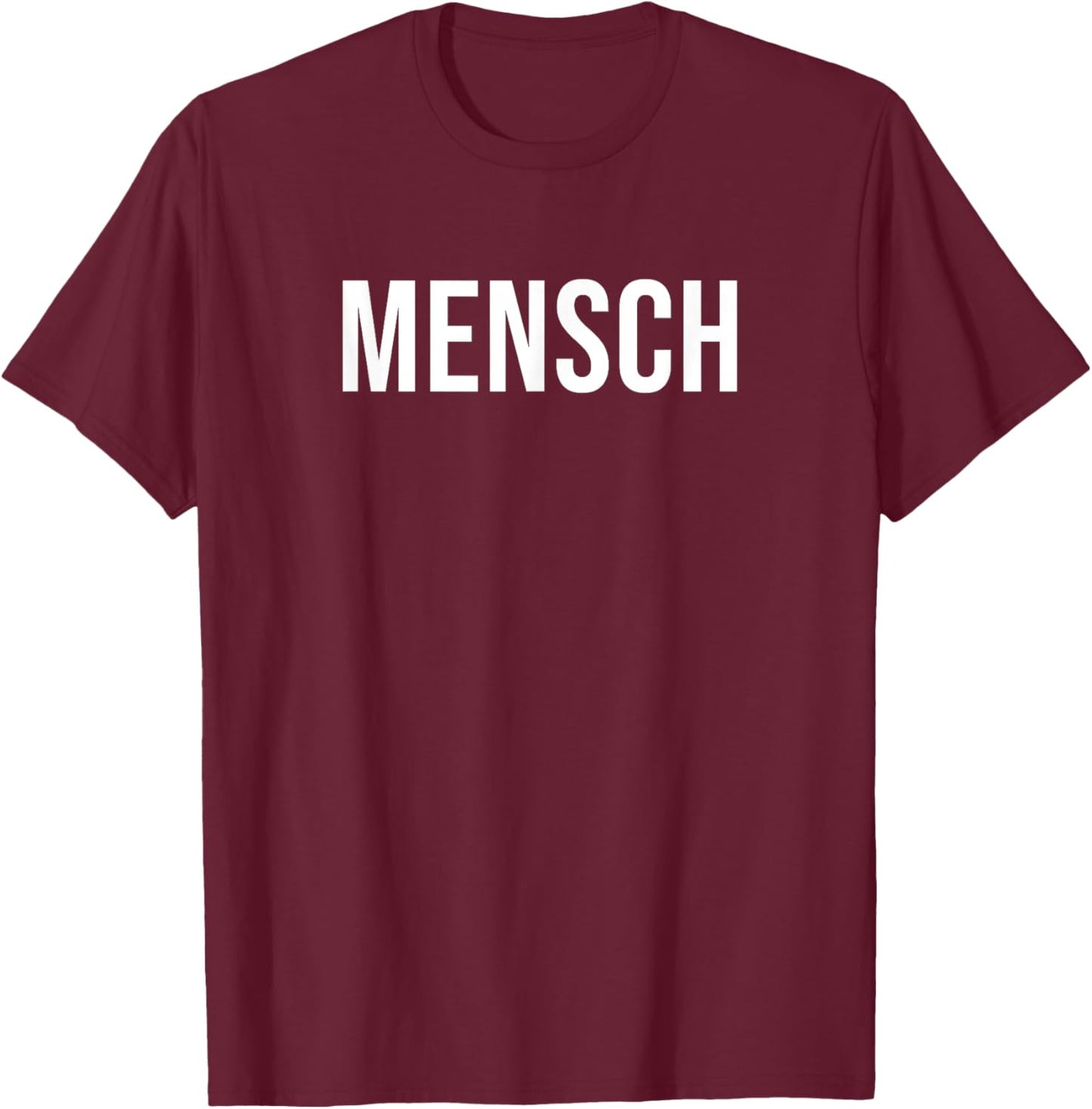 Mensch T-Shirt - T-Shirt | Maroon