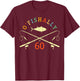 O-Fishally 60 Years Old Fisherman 60th Birthday Fishing T-Shirt - T-Shirt | Maroon