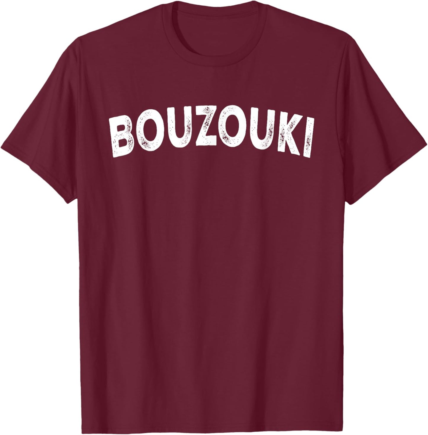 Bouzouki T-Shirt - T-Shirt | Maroon