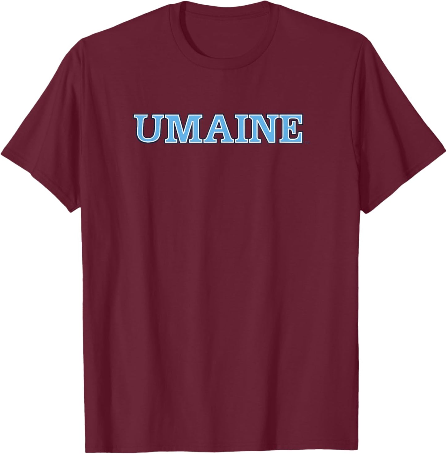 University of Maine Black Bears Umaine NCAA MAINE25 T-Shirt - T-Shirt | Maroon