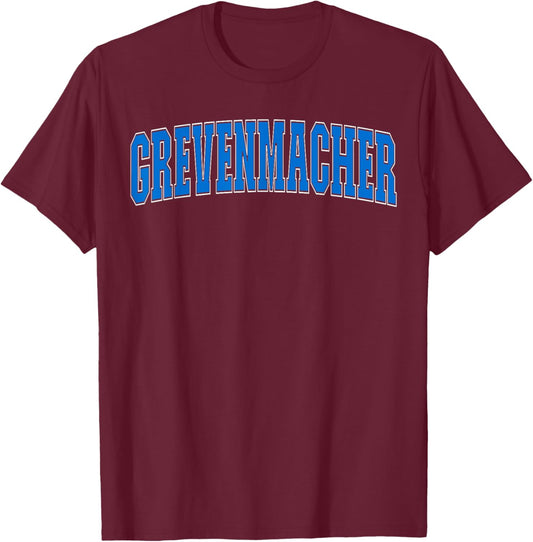 Luxembourg Souvenir Luxembourger Lover Grevenmacher T-Shirt - T-Shirt | Maroon