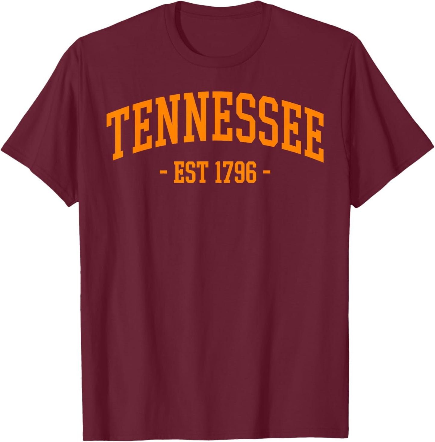 Tennessee Vintage Design Men Women Kids T-Shirt - T-Shirt | Maroon