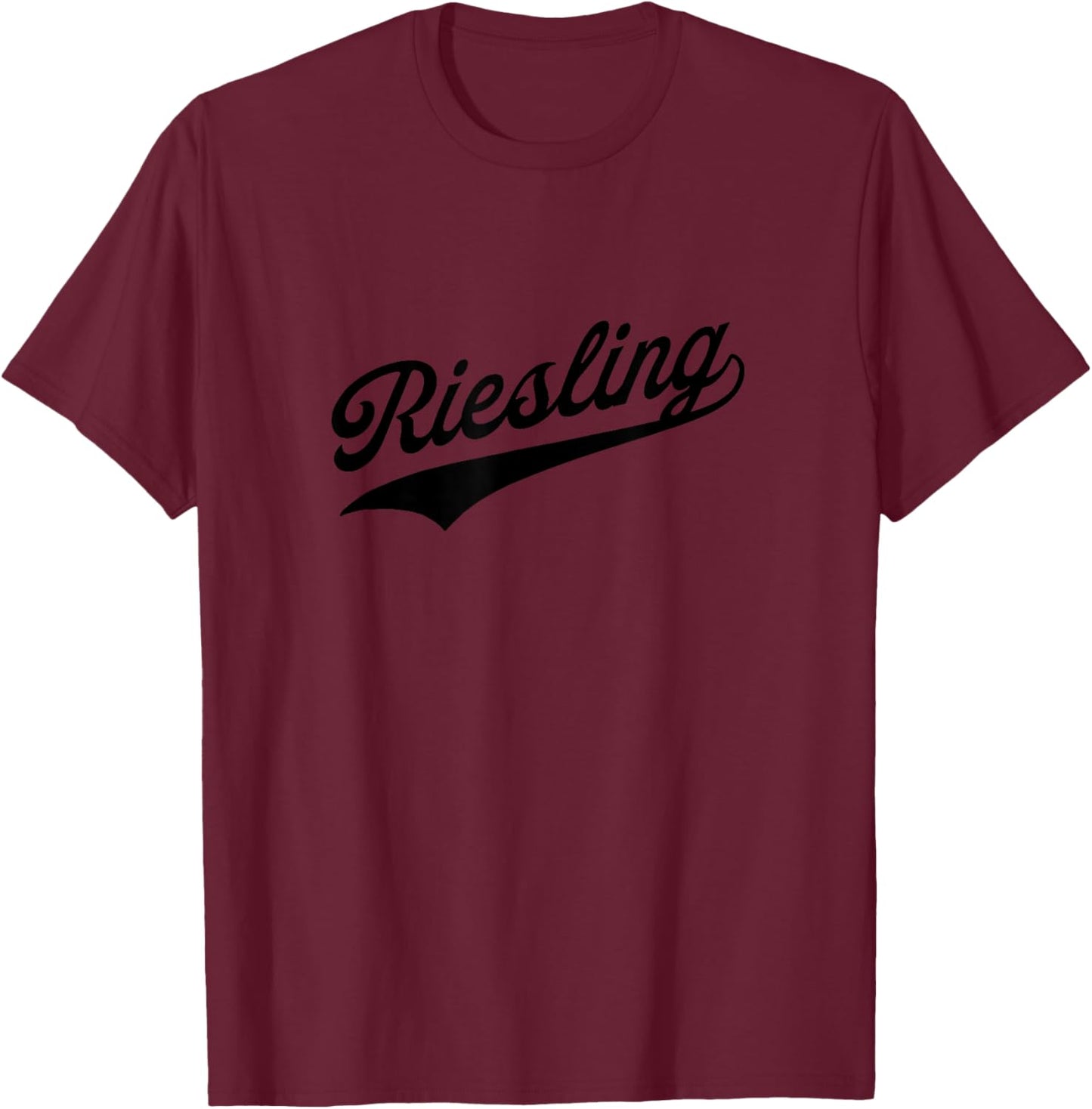 Riesling Vin Vin Blanc T-Shirt - T-Shirt | Maroon