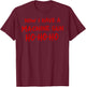 HO HO HO Now I Have a Machine Gun Owner Humor Christmas T-Shirt - T-Shirt | Maroon