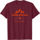 Crans-Montana Suisse T-Shirt - T-Shirt | Maroon