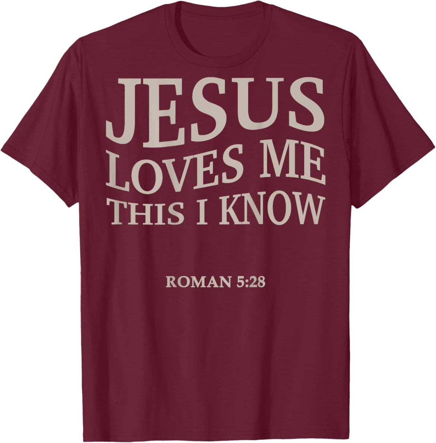 Christian Jesus Love Me This I Know Girl Boy Toddler Men God T-Shirt - T-Shirt | Maroon