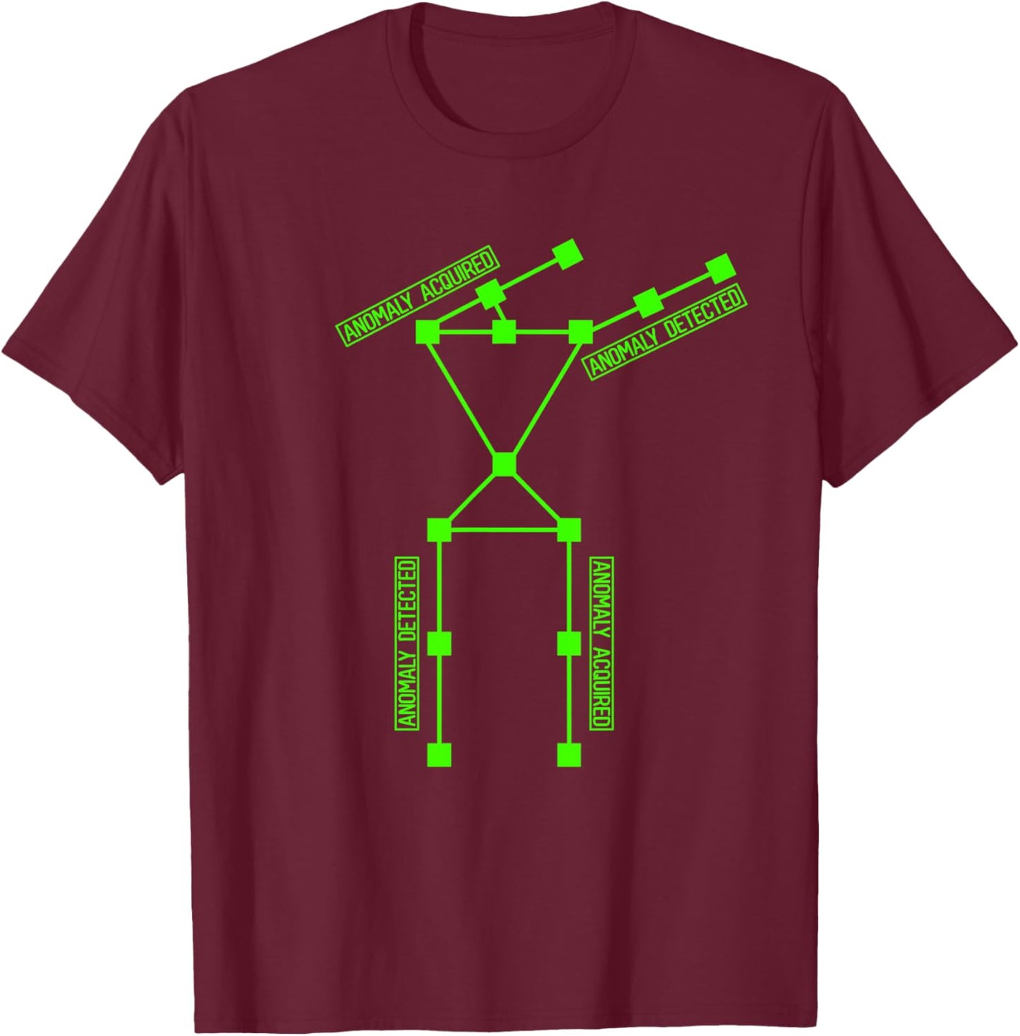 Ghost Hunter | SLS Paranormal Research Halloween Spirit Hunt T-Shirt - T-Shirt | Maroon