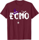 ECMO Nurse Witch Hat Halloween Spooky Costume RN Nurse T-Shirt - T-Shirt | Maroon