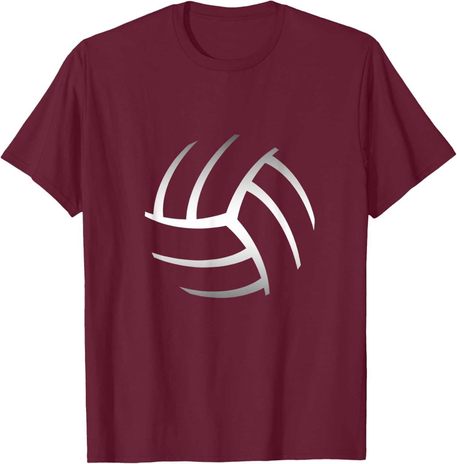 Volleyball Apparel - Volleyball T-Shirt - T-Shirt | Maroon