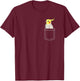 Cockatiel Pocket Cockatiel Owner Cockatiel Parrot Lover T-Shirt - T-Shirt | Maroon