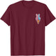 Cool Meme Six Seven 67 Ice Cream Sport Drip T-Shirt - T-Shirt | Maroon
