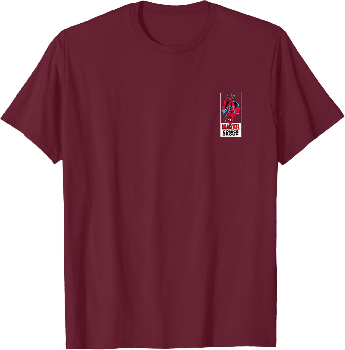Spider-Man - Comic Panels T-Shirt - T-Shirt | Maroon