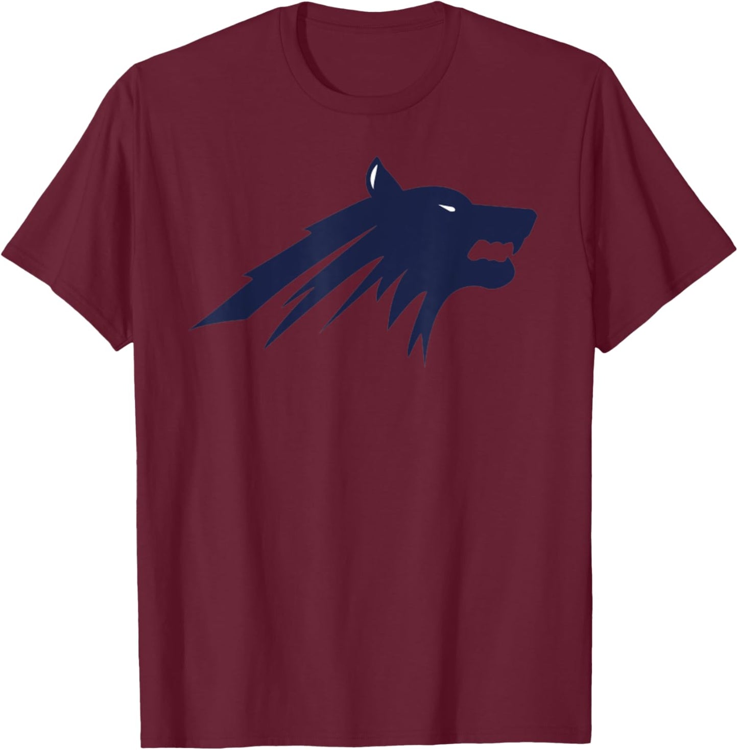 White Knoll Timberwolves T-Shirt - T-Shirt | Maroon