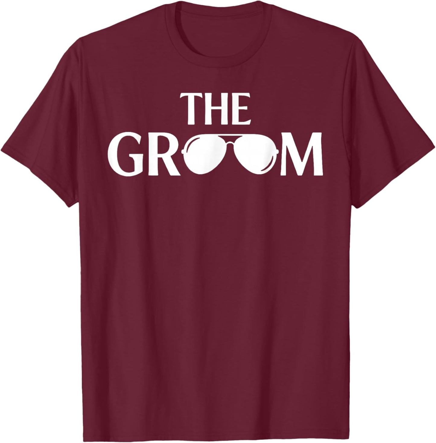 Funny Groom Wedding Bachelor Party T-Shirt - T-Shirt | Maroon
