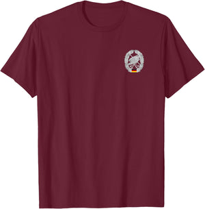 Fernspäher Motiv Oculus Exercitus - Taktisches Fernspähtrupp T-Shirt - T-Shirt | Maroon