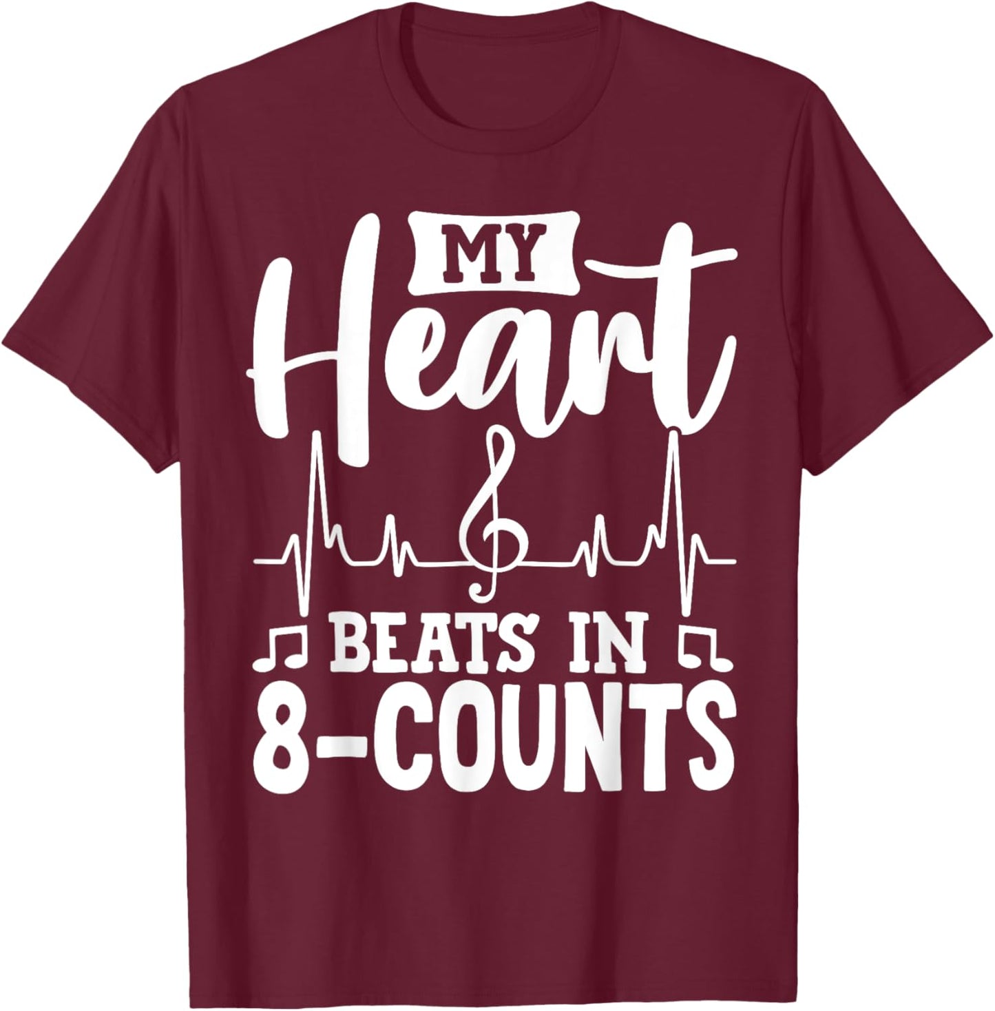 Choreographer Quote For Musical Theater Directors T-Shirt - T-Shirt | Maroon