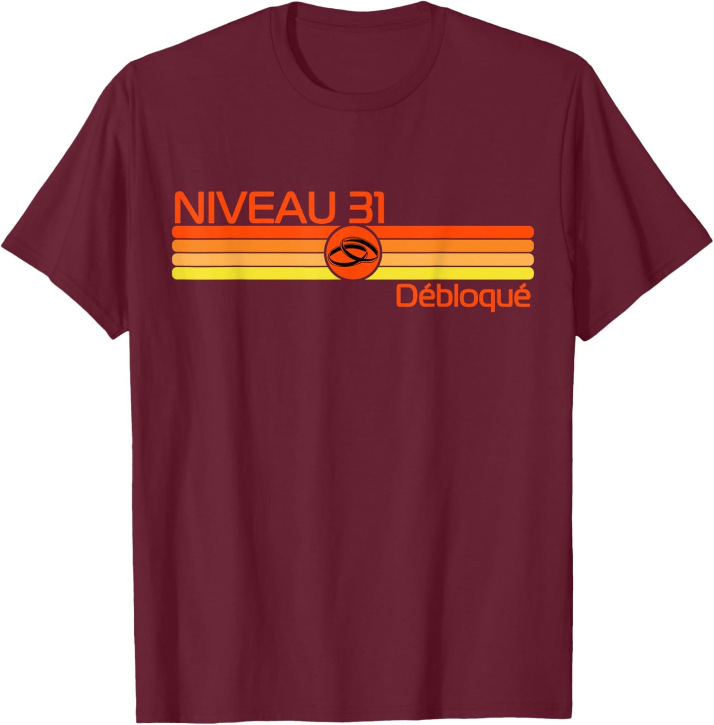 Cadeau 31 Ans de Mariage – Noces de basane T-Shirt - T-Shirt | Maroon