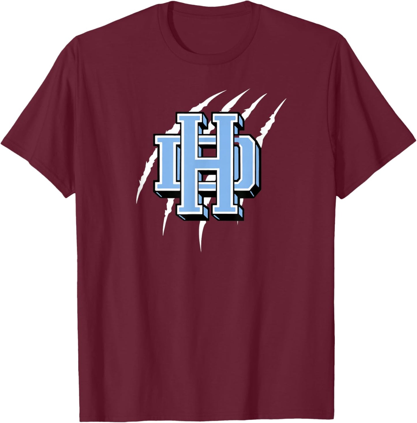 Hilliard Darby High School Panthers T-Shirt - T-Shirt | Maroon