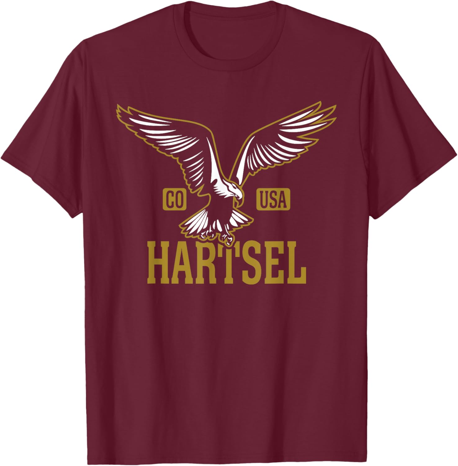 Hartsel Colorado USA T-Shirt - T-Shirt | Maroon